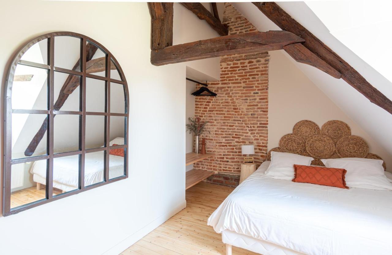 Le Manoir Des Falaises - Chambres D'Hotes Saint-Jouin-Bruneval Exteriör bild
