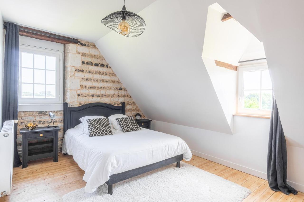 Le Manoir Des Falaises - Chambres D'Hotes Saint-Jouin-Bruneval Exteriör bild